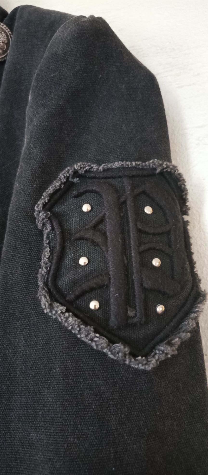 Dżinsowy płaszcz Philipp Plein