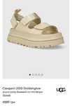 Сандалі UGG Goldenglow бежеві, оригінал