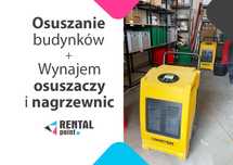WYNAJEM Osuszaczy, Nagrzewnic, Klimatyzatorów, OSUSZANIE budynków