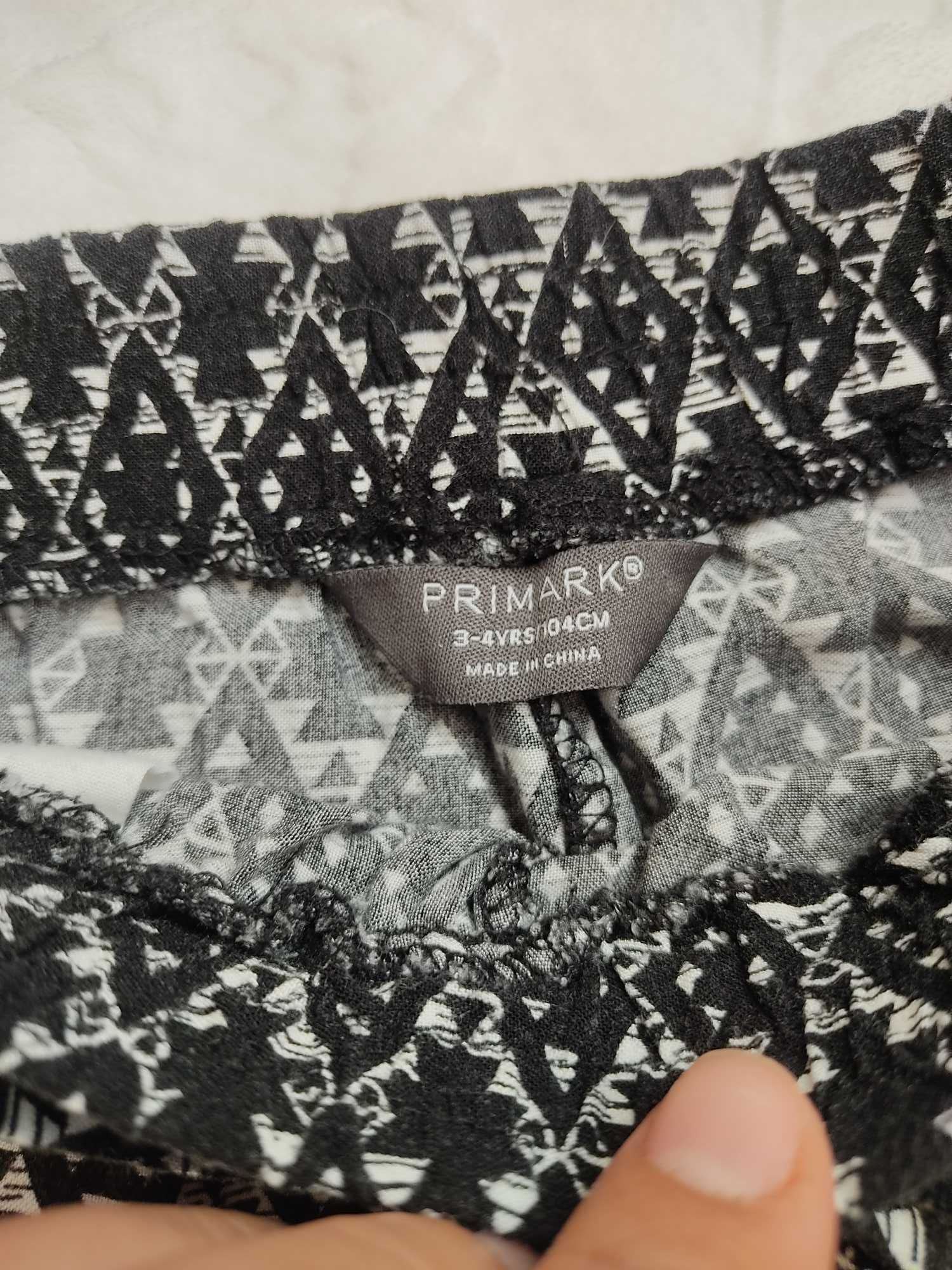 Spodnie letnie alladynki / joggerki rozm. 104 firmy Primark