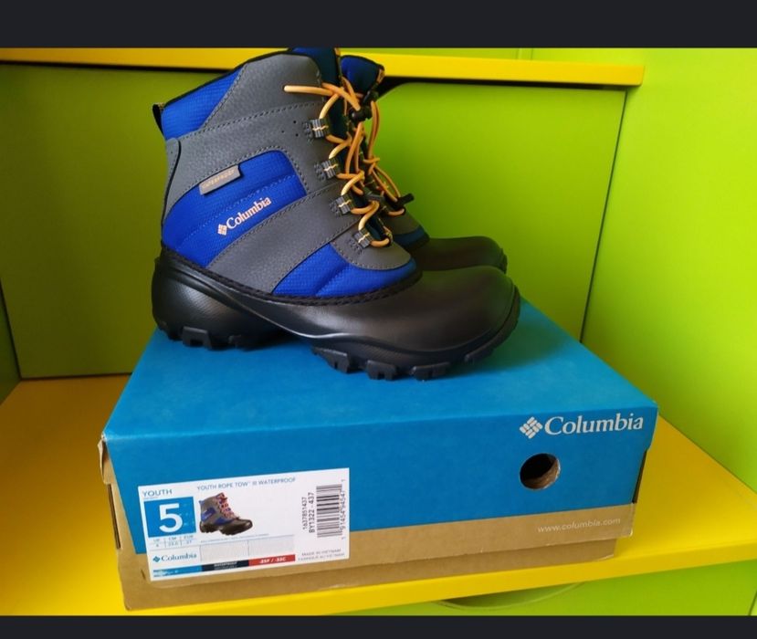 Термочоботи зимові Columbia 27р, 16,5 см, сноубутси, ботинки, черевики