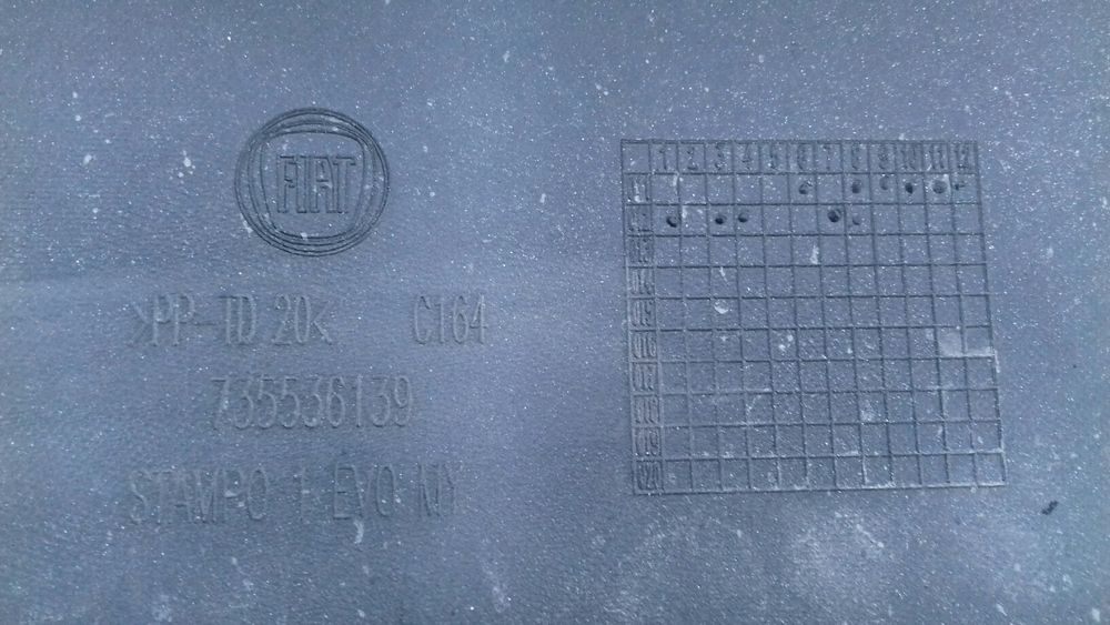 Parachoques fiat punto para choques 2012