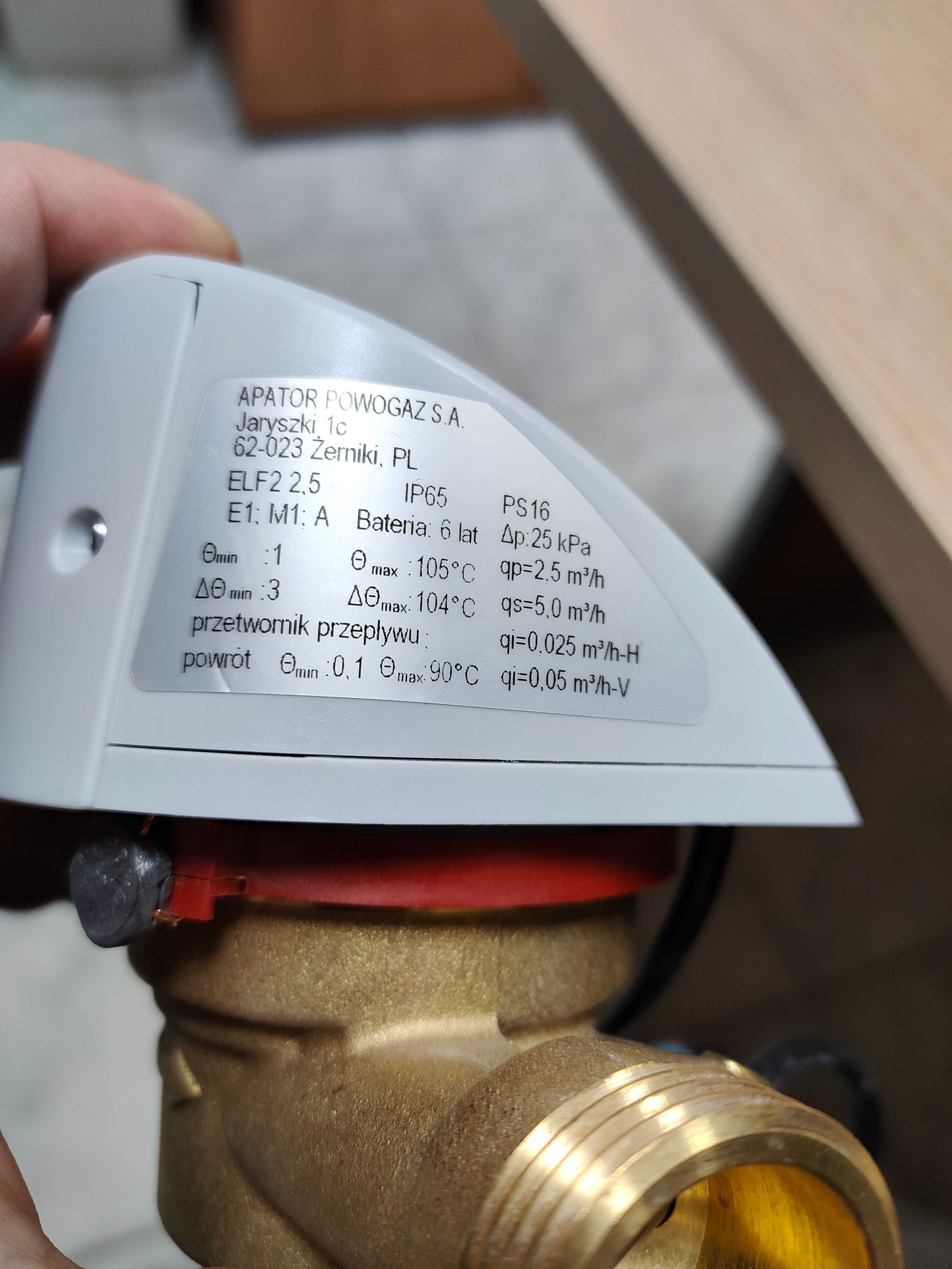 Ciepłomierz ELF 2 APATOR