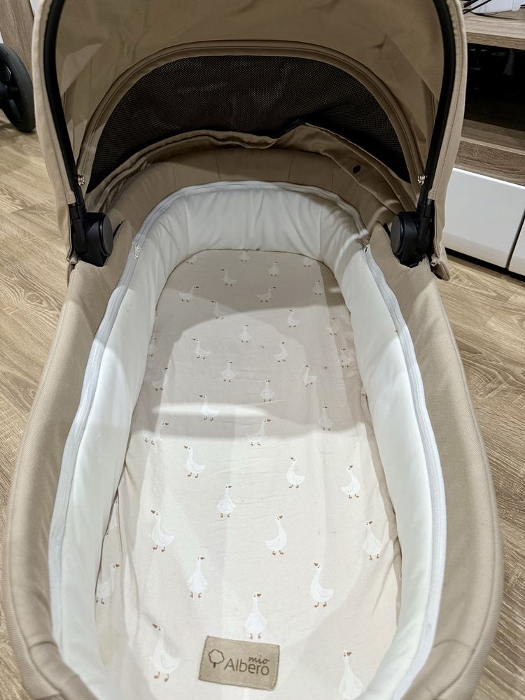 Sprzedam wózek dziecięcy Cybex Balios S Lux 2w1 – Almond Beige (2023)