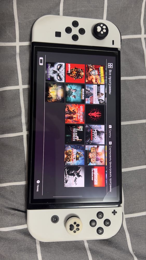 nintendo switch oled в хорошем состоянии