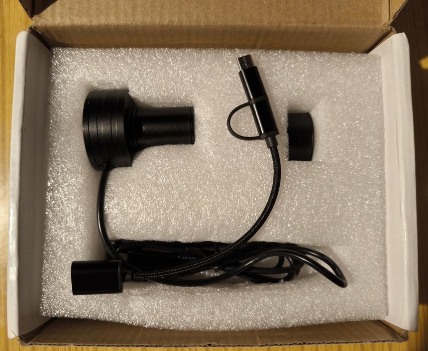 Kamera cyfrowa do teleskopu fi 23,2/31,7 mm