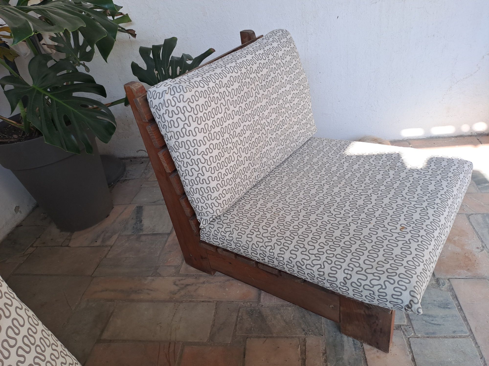 Cadeirões de jardim/ cadeirões de exterior