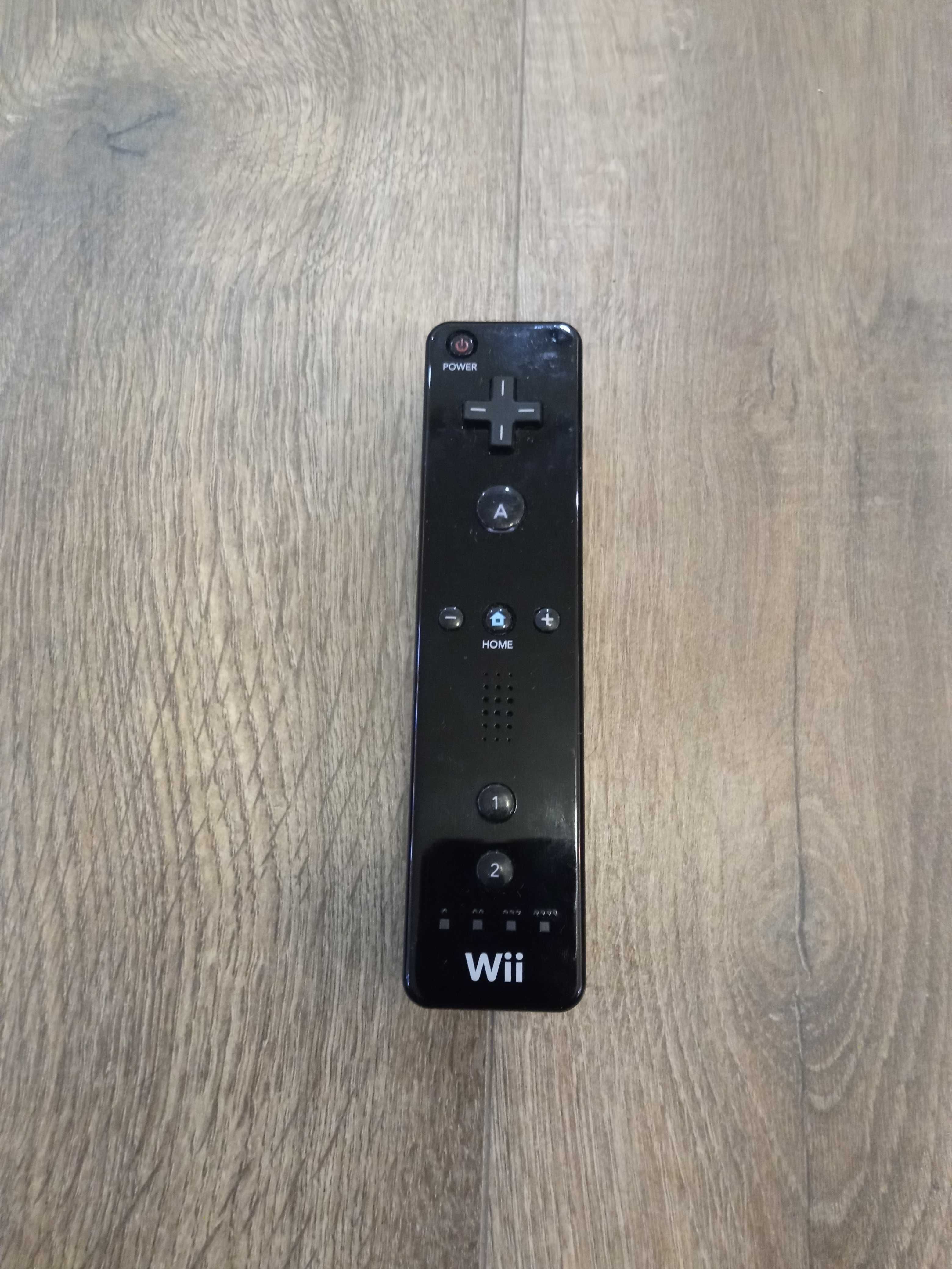 Wii Remote z Motion Plus - (czarny)