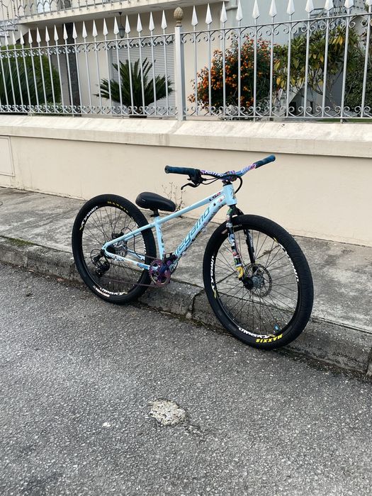 Bike montada para grau