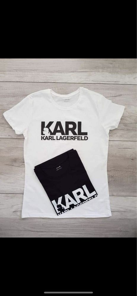 Koszulki damskie i męskie Karl Lagerfeld S M L XL XXL