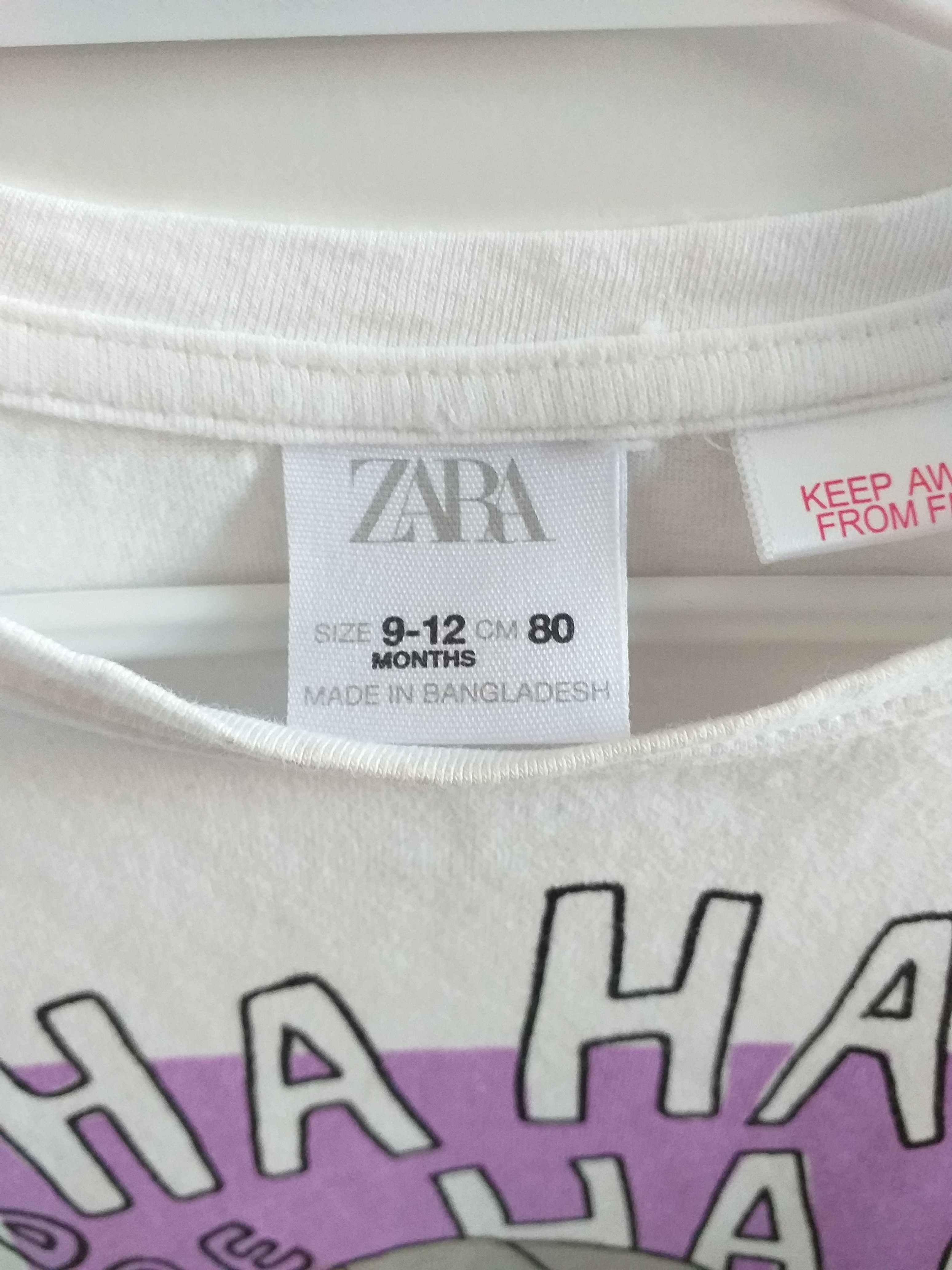 Bluzki dla dziewczynki Zara. Rozmiar 86
