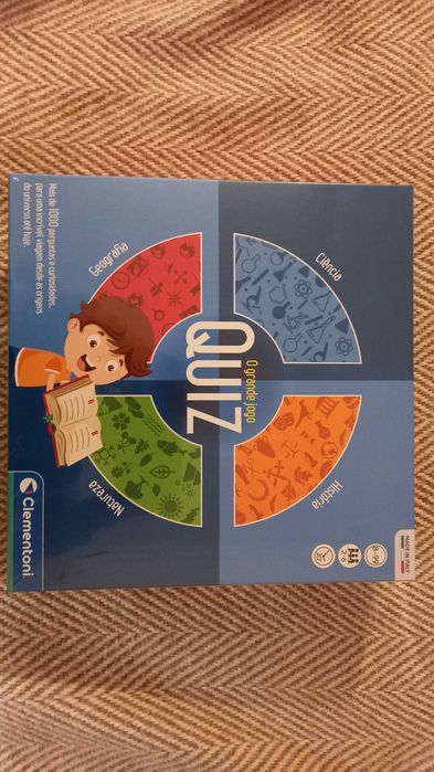 Jogo quiz da clementoni
