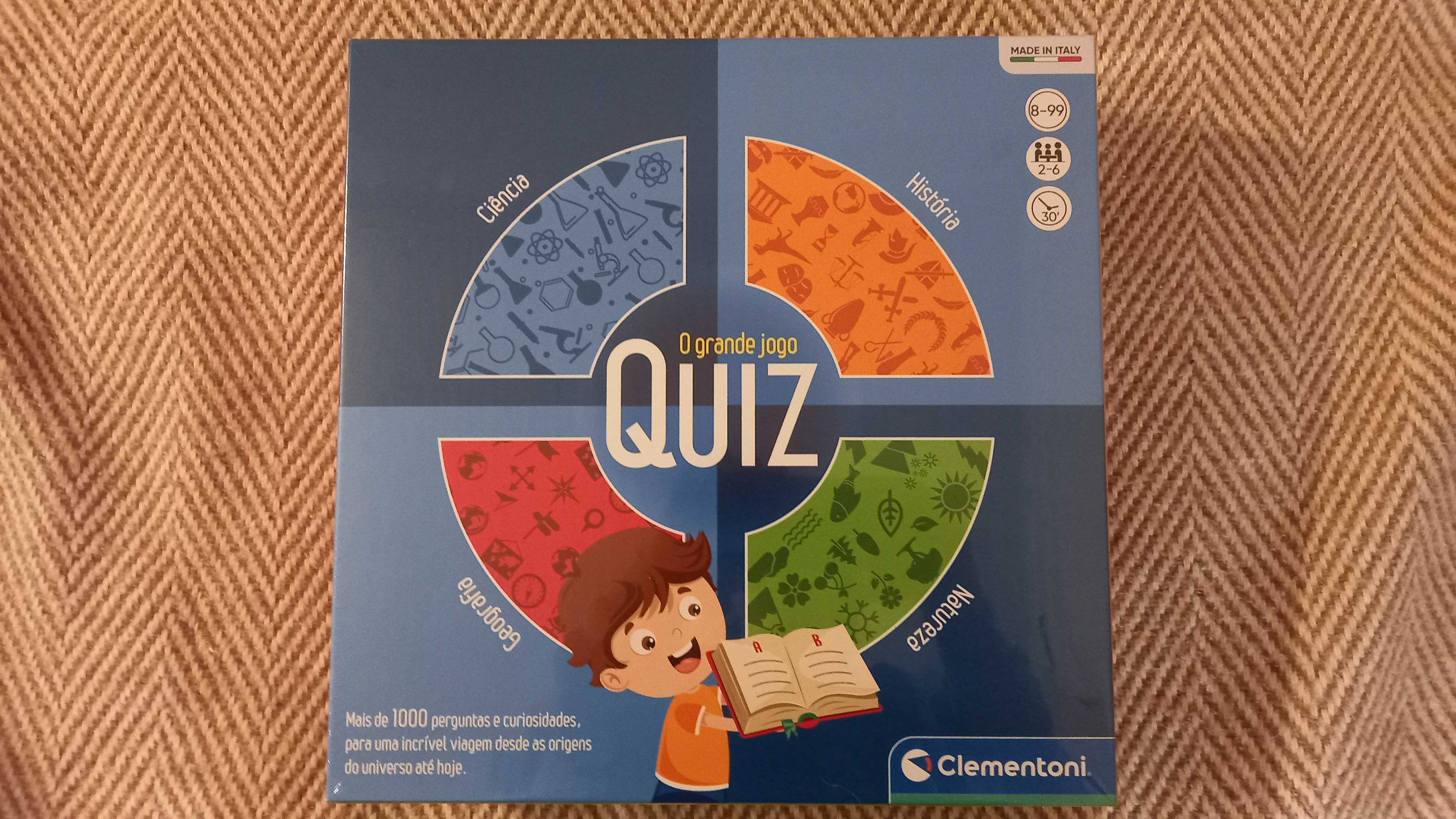 Jogo quiz da clementoni