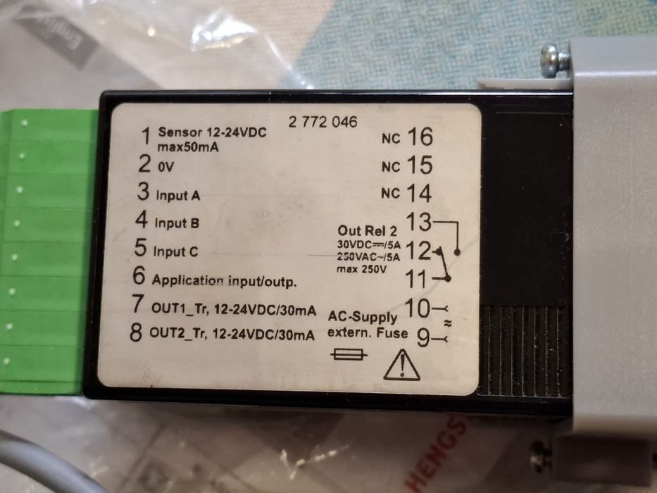 Sensores fotocelulas OMRON Temporizador tico772