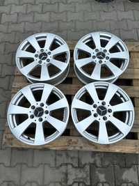 5x112 6jx16 et39 16" Mercedes komplet bardzo ładne