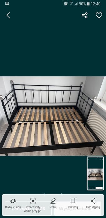 Leżanka łóżko rozkładane Ikea svelvik