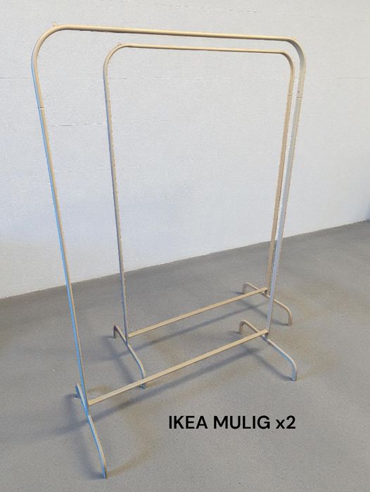 Wieszaki Ikea MULIG Dwie sztuki Warszawa