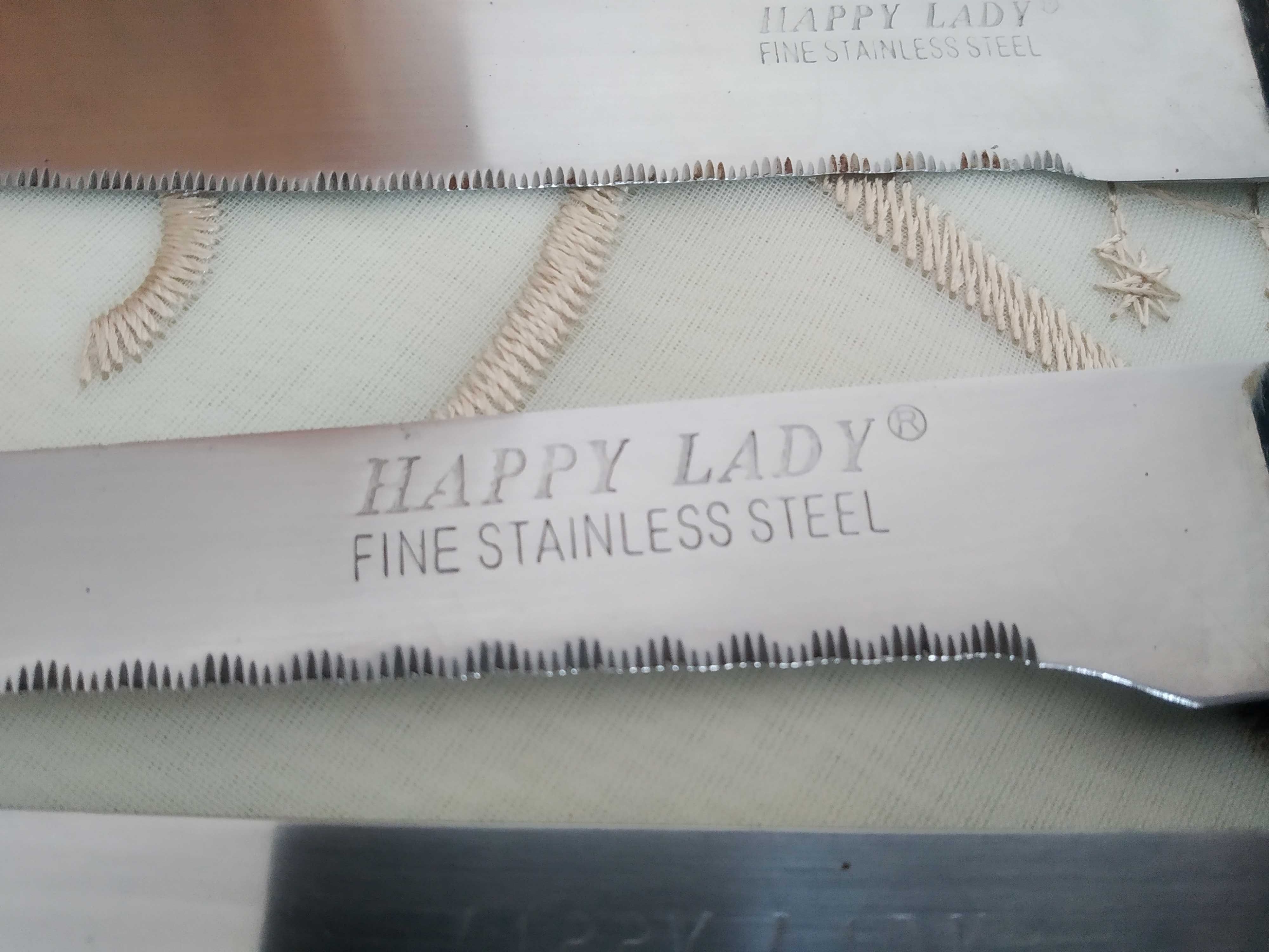 Кухонные ножи пилки Happy Lady (Германия) и JML (США), нерж. сталь