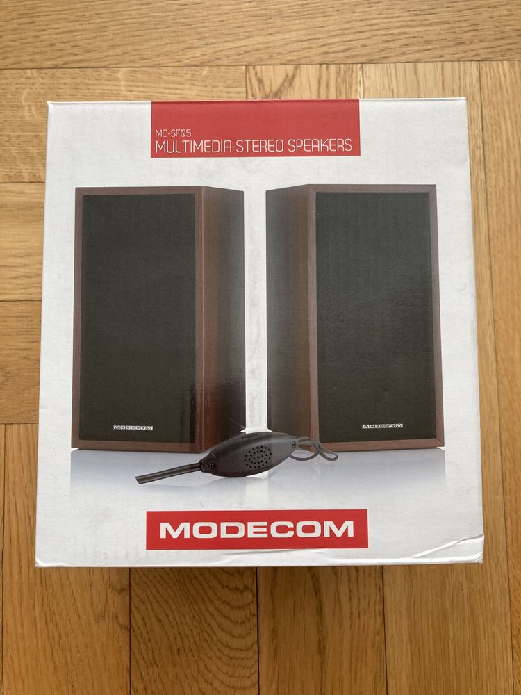 Nowe Modecom stereo speakers