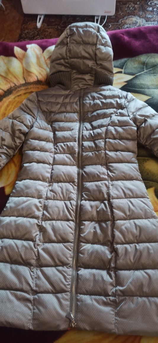Зимове пальто-пуховик для дівчинки