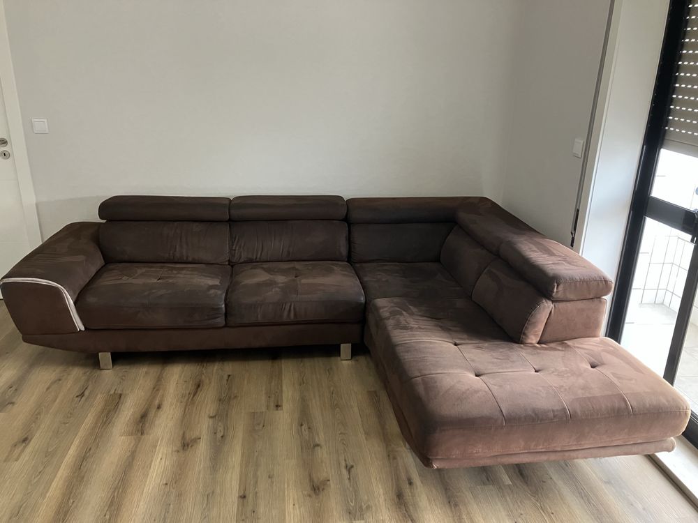 Sofá  com chaise longue