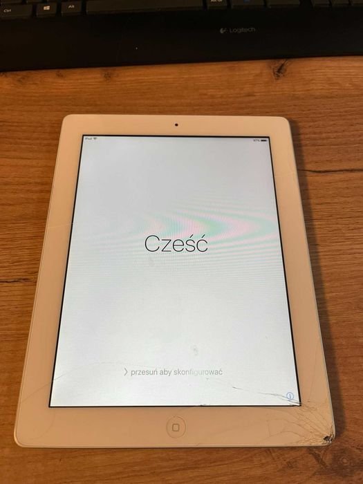 Ipad 2 16GB Wi-Fi pęknięty róg/ekran