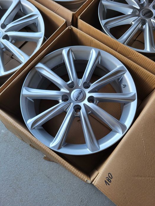 [180] 17 Cali 5x112 ET47 Felgi aluminiowe Audi VW Skoda WARTE UWAGI