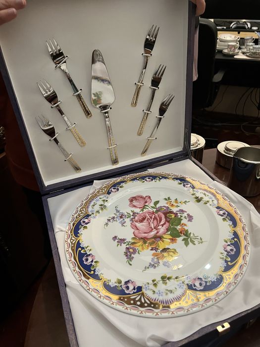 Prato de sobremesa - limonges