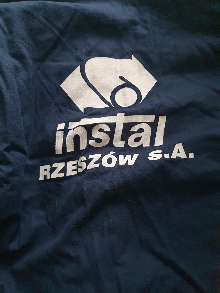 Męska granatowa kurtka ocieplana, r. XL