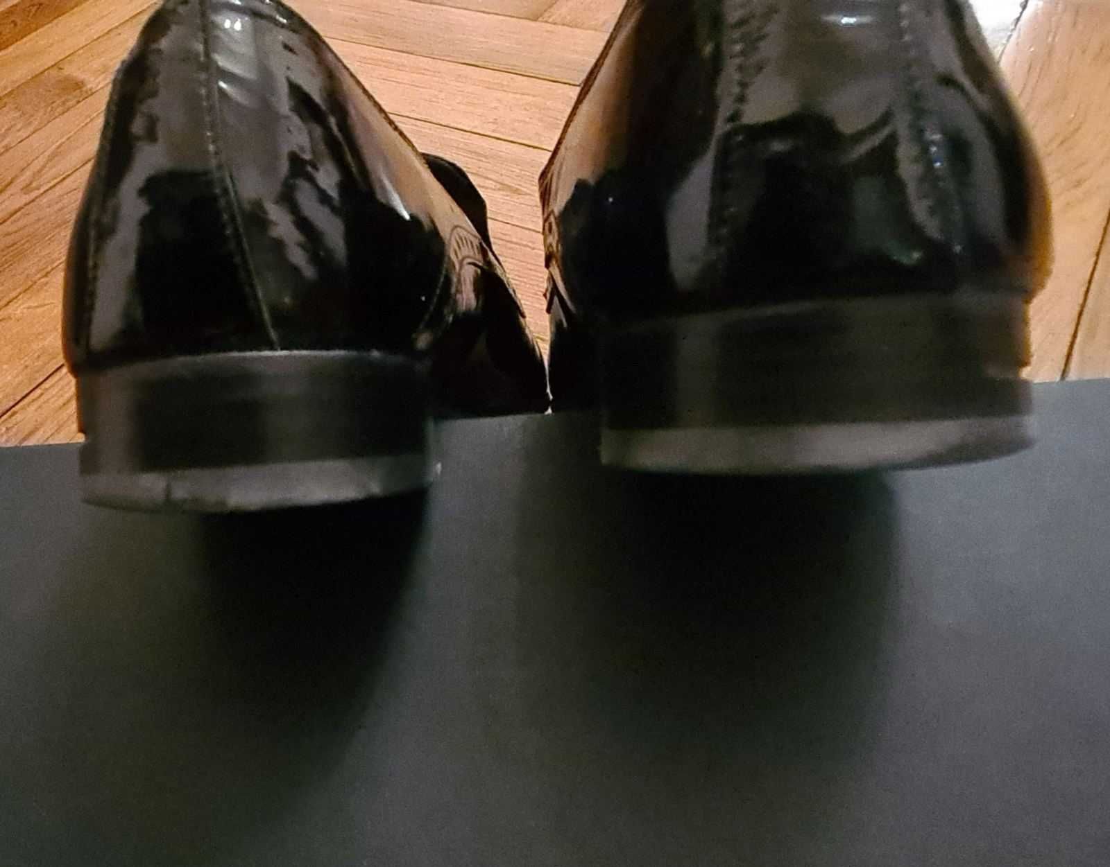 Мужские туфли лак италия рр 40 giampieronicola