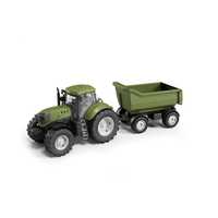 Zielony Traktor z Wywrotką dla Dzieci