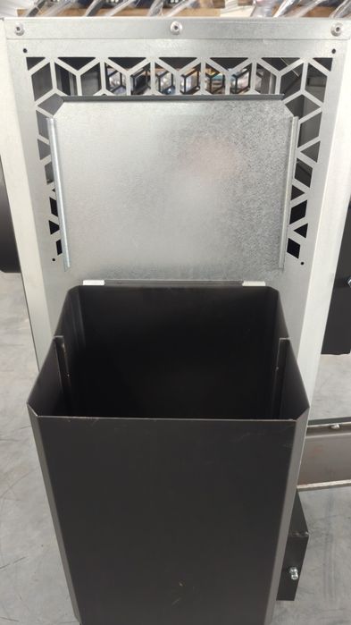 Koza warsztatowa piec nadmuchowy nagrzewnica do warsztatu  stary olej