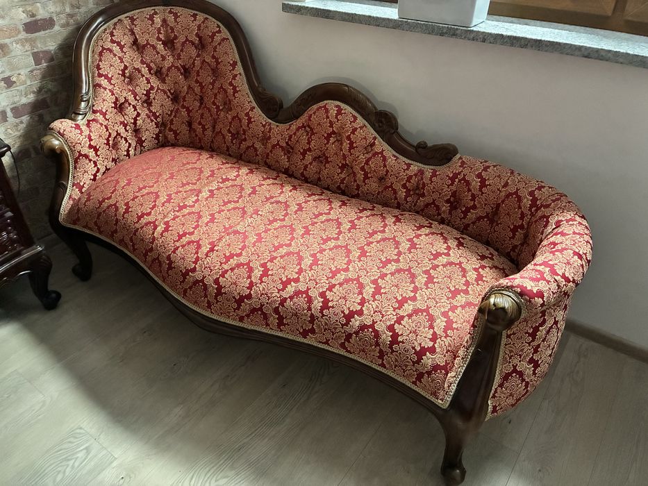 Szezlong barokowy, rokoko