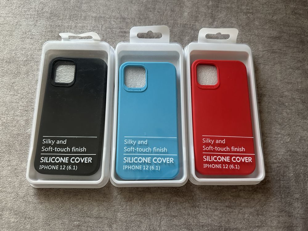 Pack 3 Capas iPhone 12 ou 12 Pro