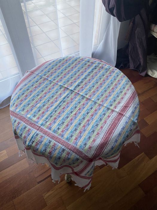 Chusta obrus obrusik kwadrat boho prowansalski 100x100
