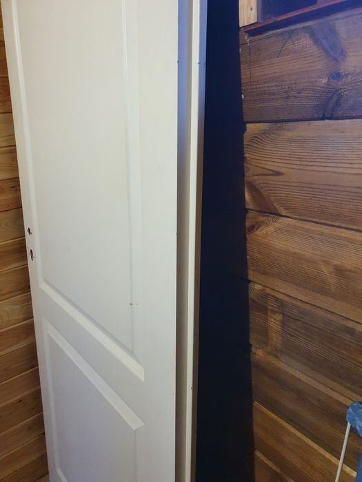 Drzwi skrzydło białe