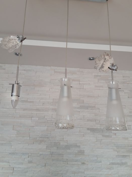 Żyrandol z kryształkami