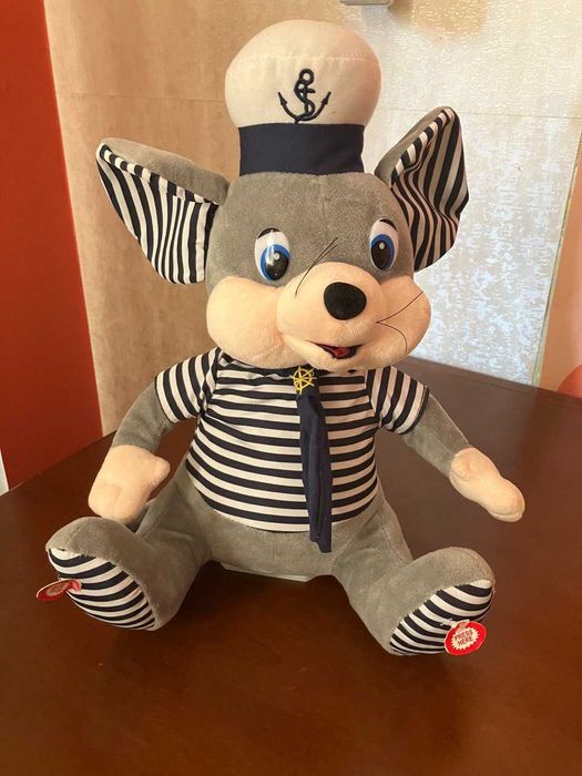 Музыкальная игрушка Мышь в тельняшке