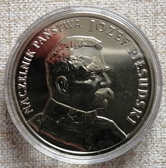 Moneta - Naczelnik Państwa Józef Piłsudski