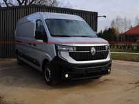 Renault MASTER BRYGADÓWKA SREBRNA L3H2  Nowy Model - Kompletna zabudowa 150km, Rocznik 2025