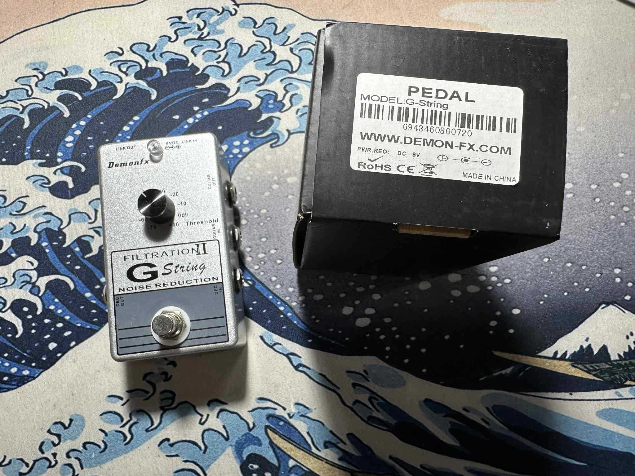 Demonfx FILTRATION II Gstring Noise gate bramka szumów efekt gitarowy