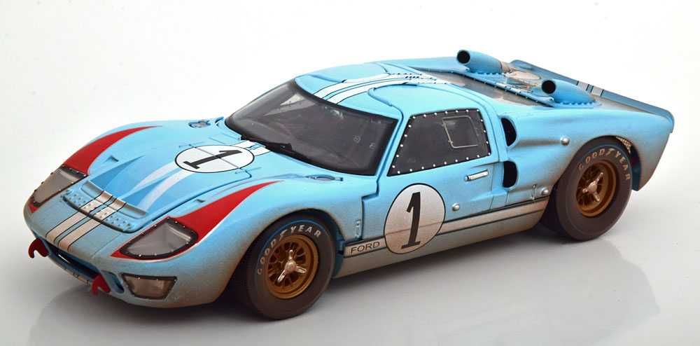 1:18 Shelby Collectibles Ford GT40 MK II #1 24h LeMans 1966 (dirty)