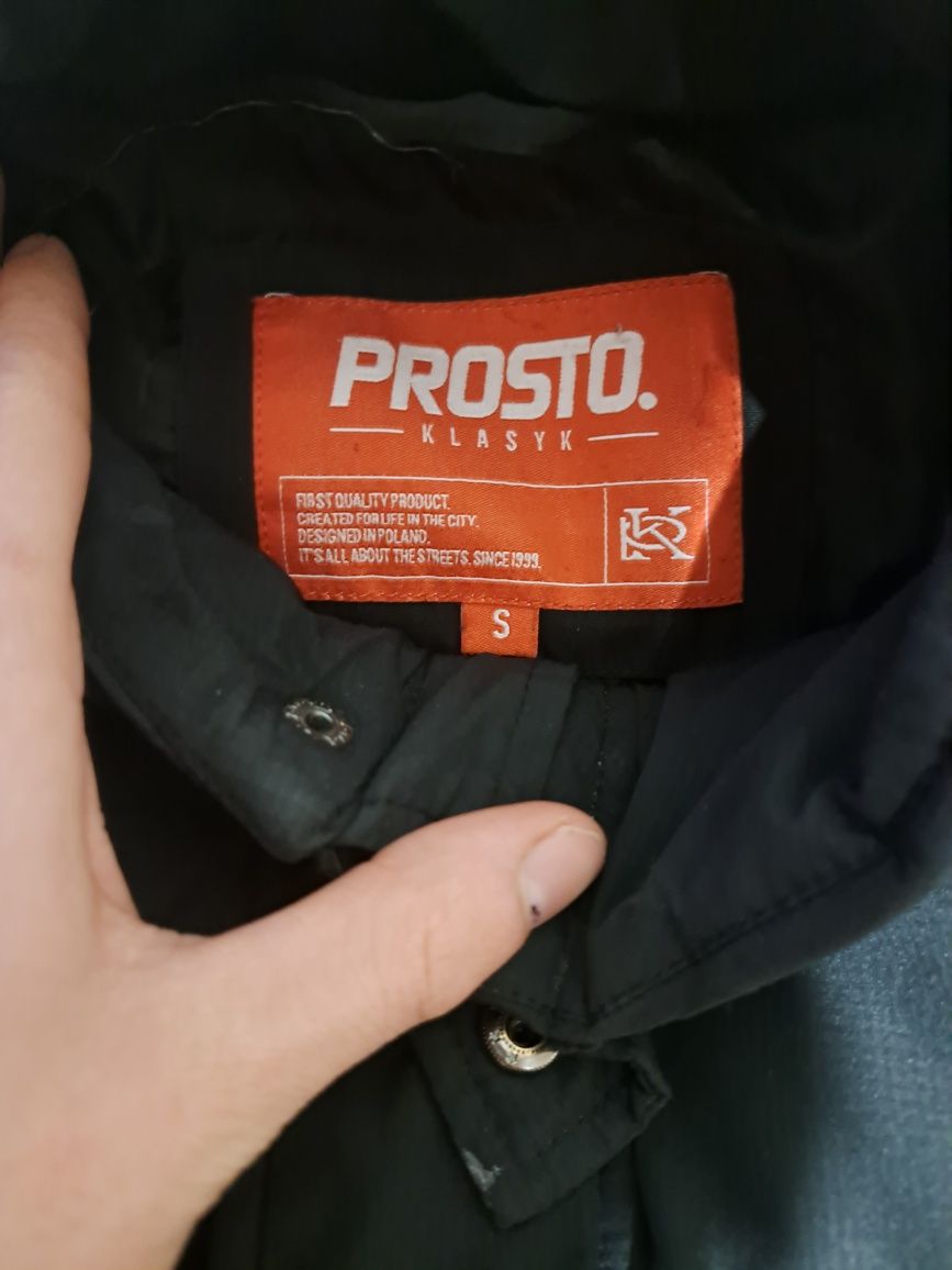 Kurtka prosto zimowa czarna