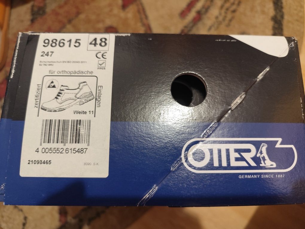 Półbuty robocze OTTER Premium 98615_247 - S2 SRC ESD nowe rozmiar 48