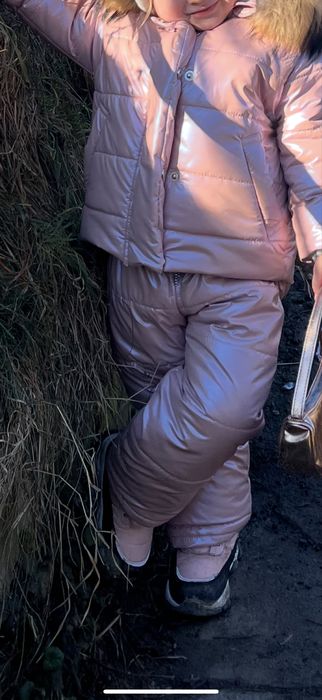 Зимовий комбез на дівчинку