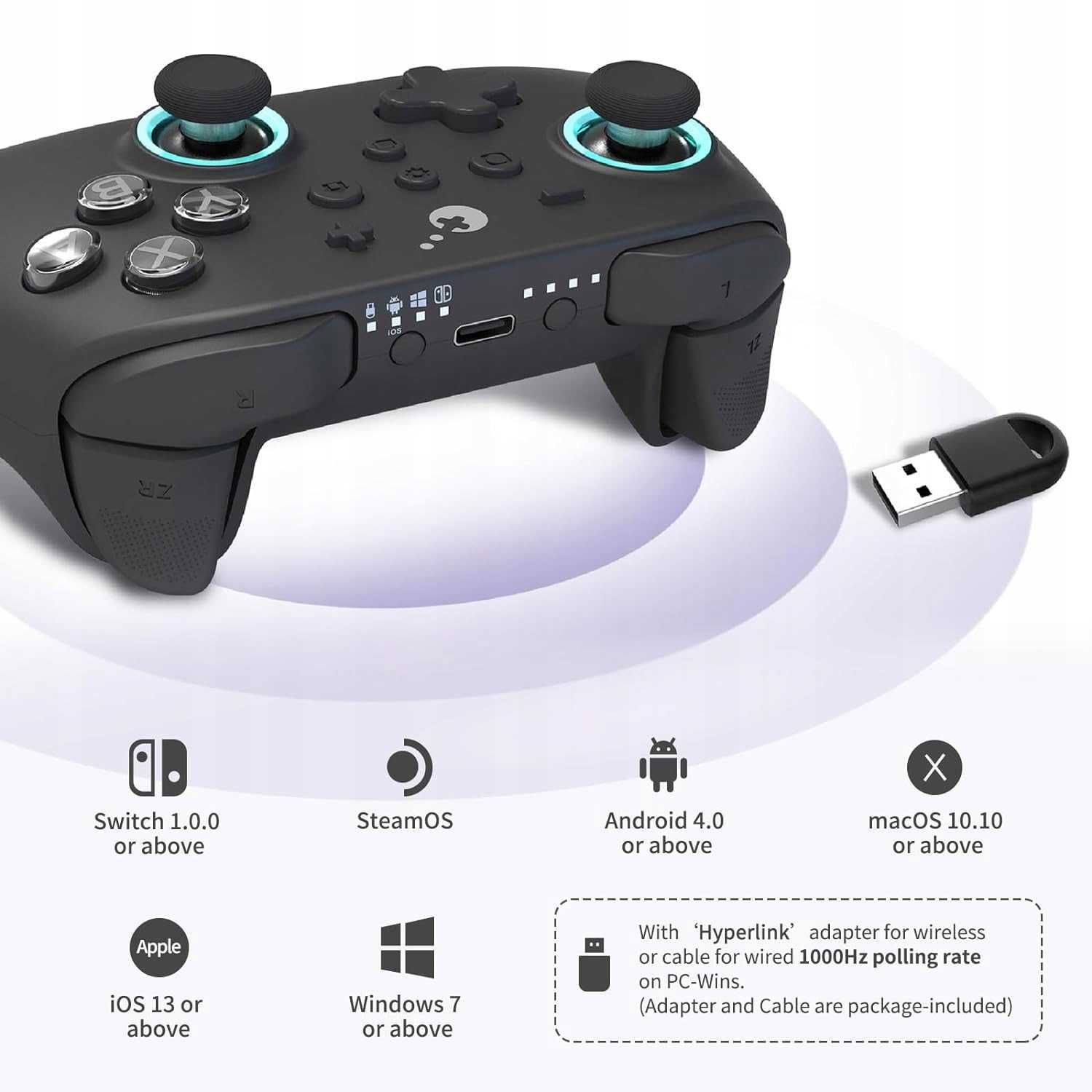 Kontroler Bluetooth GuliKit KK3 Max,