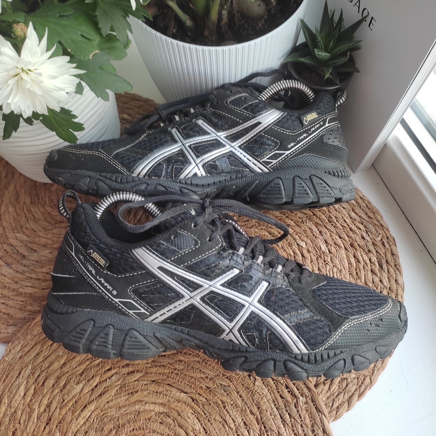 Кроссовки трекинговые asics gel trail lahar 5 gore-tex