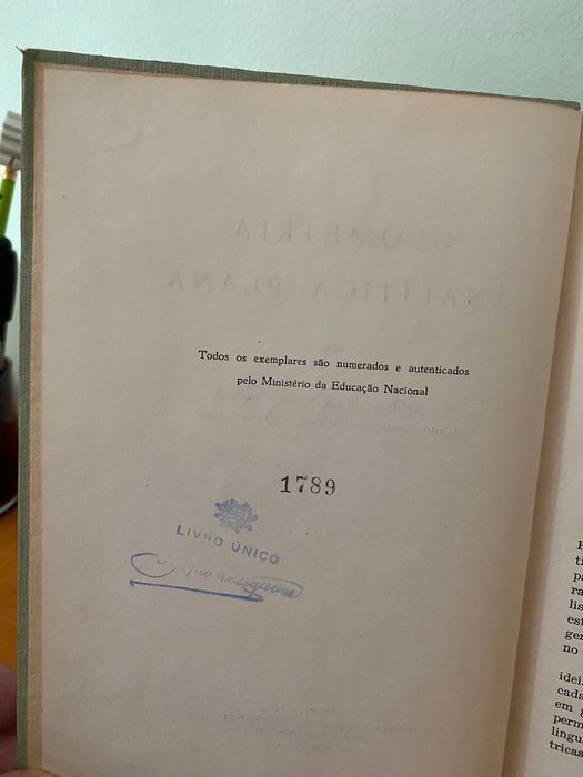 Geometria Analítica Plana - J. Sebastião e Silva