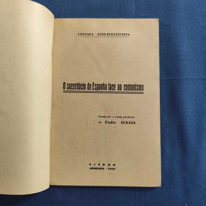Padre Forjás - O Sacerdócio de Espanha face ao comunismo