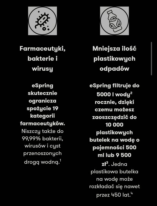 Profesjonalny filtr do wody z własnym kranikiem